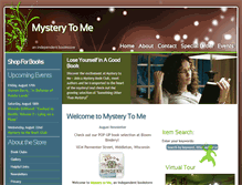 Tablet Screenshot of mysterytomebooks.com